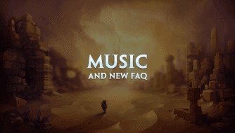Music track preview, looking back at the announcement, and an FAQ update!